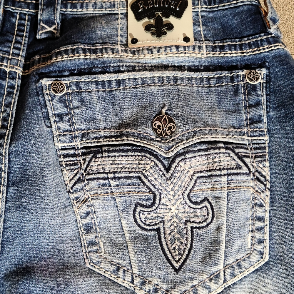 Rock Revival Paris Boot Stretch Jean 38x34